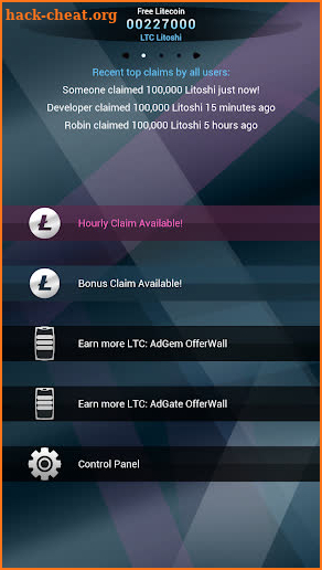 Free Litecoin screenshot