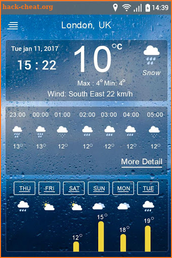 Free Live Weather – आज का मौसम screenshot