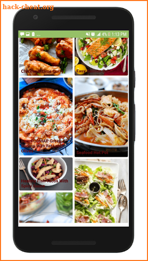 Free Low FODMAP! Quick Diet Recipes screenshot