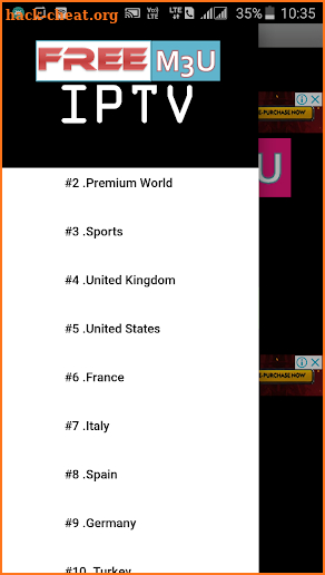FREE M3U IPTV screenshot