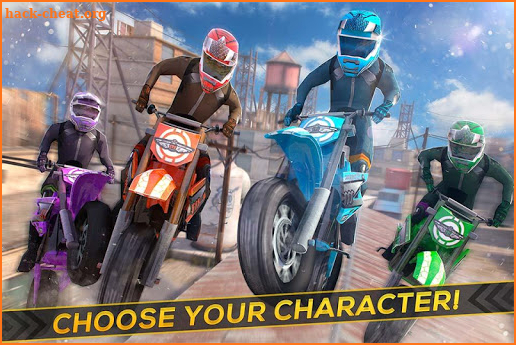 Free Motor Bike Racing - Fast Offroad Driving Game screenshot