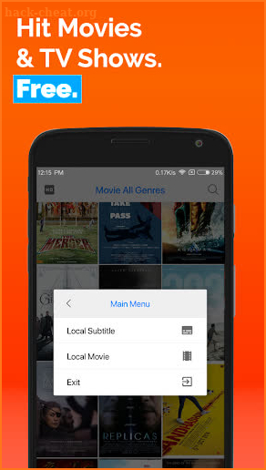 FREE MOVIES App Player screenshot