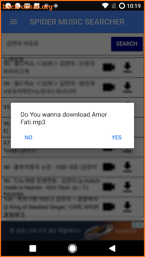 FREE MP3 MUSIC DOWNLOADER (SPIDER MP3) screenshot