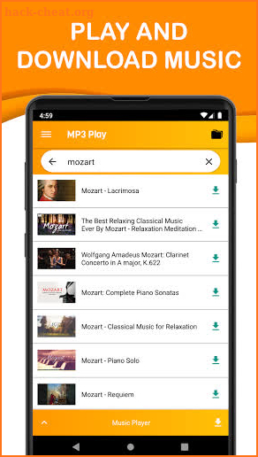 Free MP3 Music Downloader - TubePlay Mp3 Download screenshot