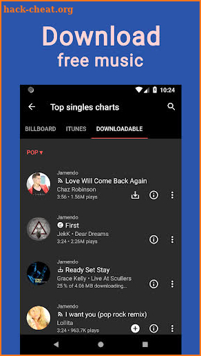 Free Music Download & Offline Music Player screenshot