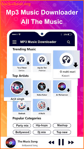 Free music downloader - Download mp3 song screenshot