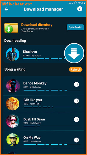 Free Music downloader - Download music screenshot