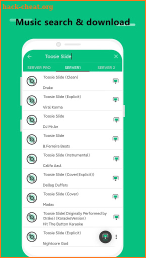 Free Music Downloader Pro screenshot