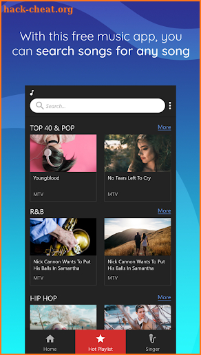 Free music for Youtube: Music Player - Video Music screenshot