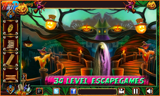 Free New Escape Games 050-Scary Halloween Games screenshot