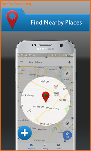 Free Offline Maps & Gps Navigation For Car screenshot