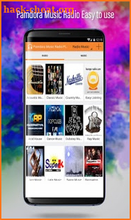 Free Pamdora Music Radio Player - USA FM screenshot