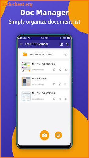 Free PDF Scanner - Camera Doc Scan screenshot