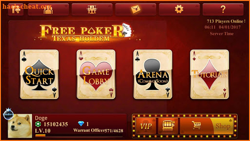 Free Poker-Texas Holdem screenshot