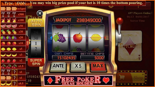 Free Poker-Texas Holdem screenshot