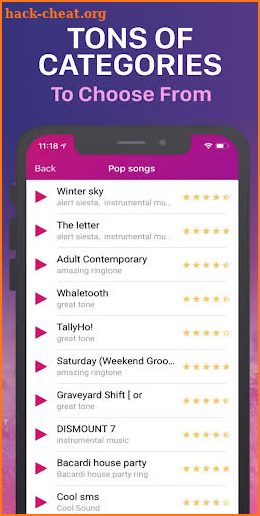 Free Popular Ringtones screenshot
