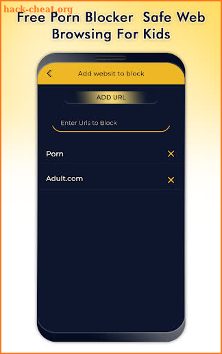 Free Porn Blocker : Safe Web Browsing For Kids screenshot