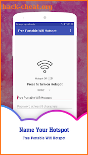 Free Portable WiFi Hotspot screenshot