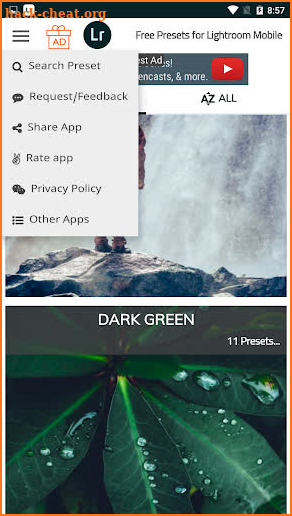 Free Presets for Lightroom Mobile screenshot