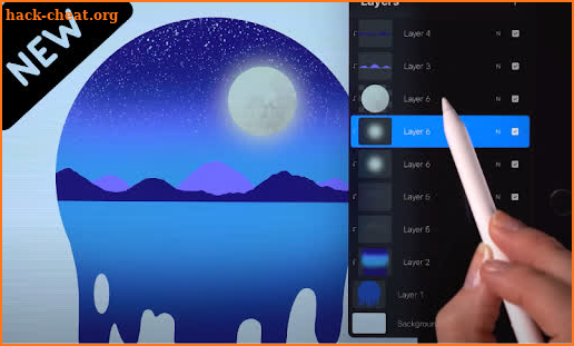 Free Procreate Draw and Paint Editor Pro Tips App screenshot