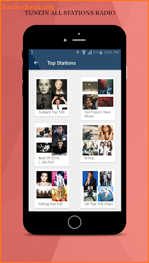 Free Radio of tunein radio NFI/radio tunein screenshot