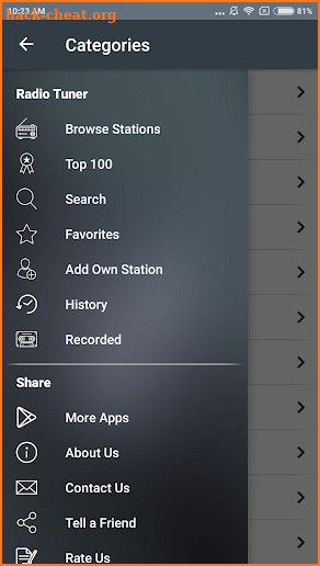 Free Radio Tuner screenshot