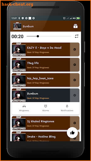 Free Rap Ringtones screenshot