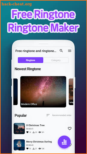 Free Ringtone and Ringtone Maker screenshot