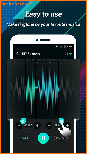 Free Ringtone Maker-Easy Mp3 Cutter screenshot