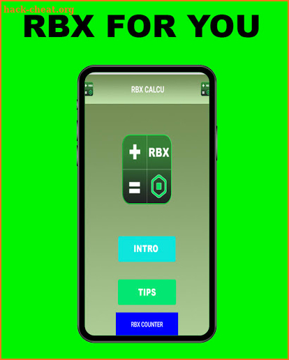 Free Robux: calculator RBX CACLU(Guide) screenshot