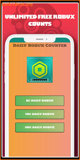 Free Robux Counter & Robux Roulette 2020 screenshot