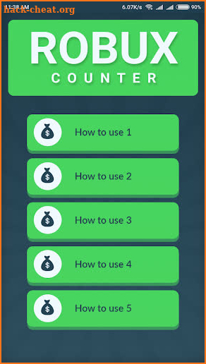 Free Robux Counter : Get Free Robux Counter Tips screenshot