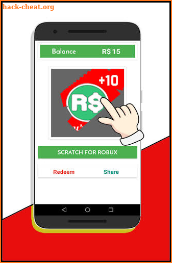 Free Robux Scratcher For Roblox Masters screenshot