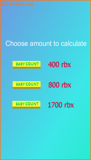 Free Robux Super Calculator 99% screenshot