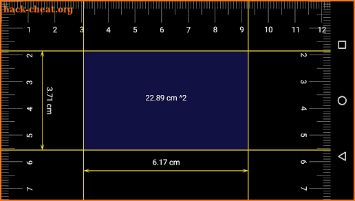 Free Ruler App - metric and imperial support screenshot