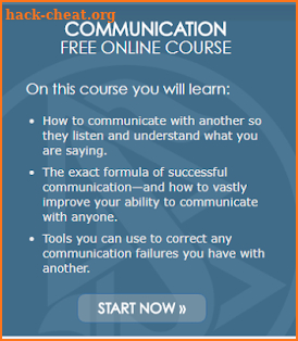 Free Scientology Online Courses screenshot