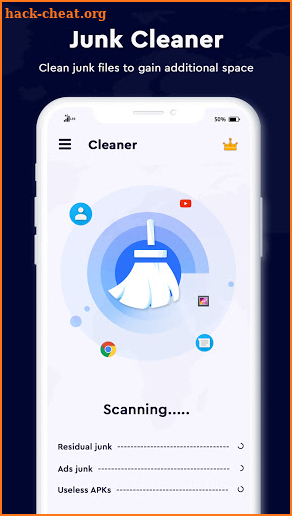 Free Secure VPN Proxy & Phone Cleaner Booster 2021 screenshot