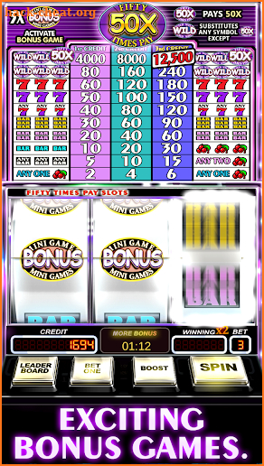 Free Slot Machine 50X Pay screenshot