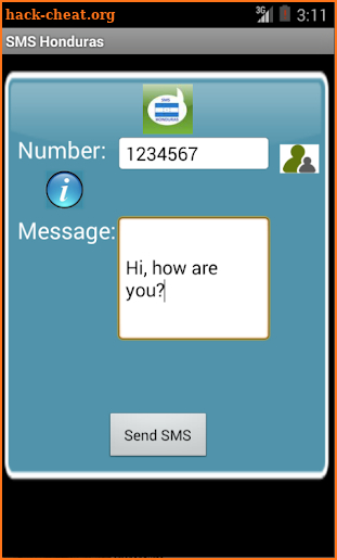 Free SMS Honduras screenshot