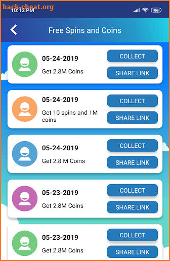 FREE Spin and Coins - Daily links 2019 screenshot