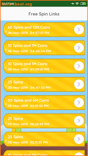 Free Spins and Coins Link screenshot