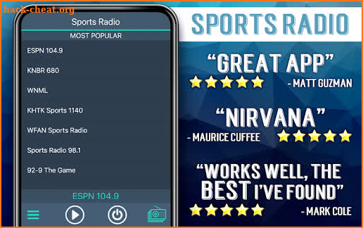 Free Sports Radio screenshot