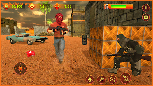 Free Survival Fire Battlegrounds: Offline Games 3D screenshot