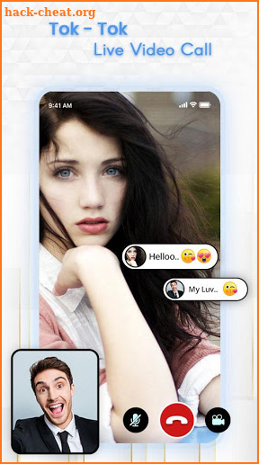 Free Toe-Tok Girl Live Video Call& Chat Guide 2020 screenshot