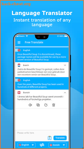 Free translate - foreign language pass screenshot