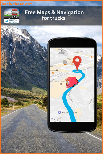 Free Truck Gps Navigation: Gps For Truckers screenshot