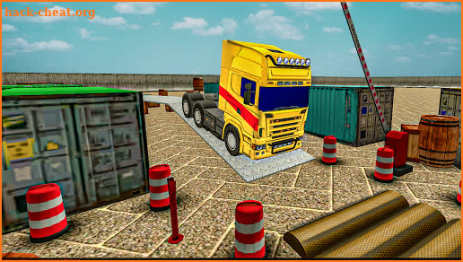 Free Truck parking Games- Real truck driving games screenshot