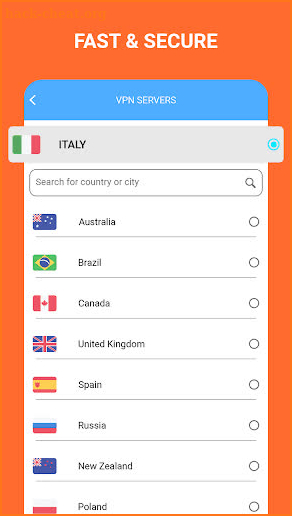 Free turbo VPN - Secure VPN & VPN Proxy screenshot