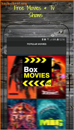 Free Tv show & box movies screenshot