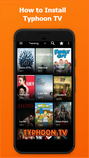 Free Typhoon TV - How to install screenshot